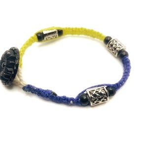 Handmade hemp bracelet